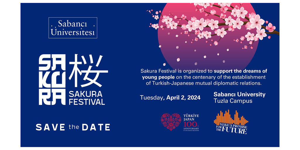 Sabanci University Will Host the “Sakura Festival” on the 100th Anniversary of the Establishment of Diplomatic Relations Between Turkey and Japan | Silicon Canals