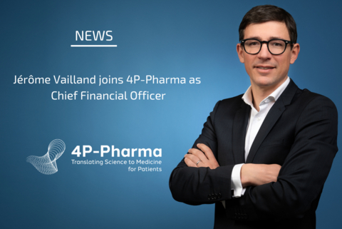 Jérôme Vailland 4P-Pharma Chief Financial Officer (Photo: Business Wire)