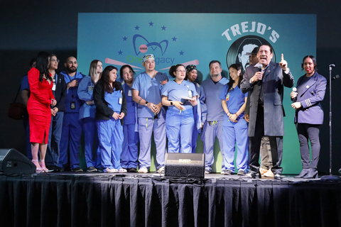 OneLegacy's Surgical Team received a special shoutout from Danny Trejo during Trejo Music's Concert, SOULDIEZ, which took place at the OneLegacy Headquarters in Azusa. (Photo: OneLegacy)