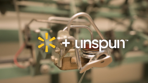 Walmart and unspun work together to reduce the environmental impact of garment production. (Photo: Business Wire)
