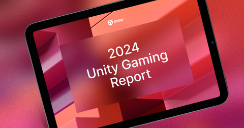 2024 Unity Gaming Report (Graphic: Business Wire)
