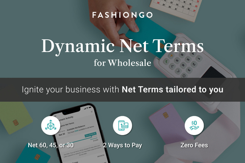 Dynamic Net Terms for Wholesale (Graphic: FASHIONGO)