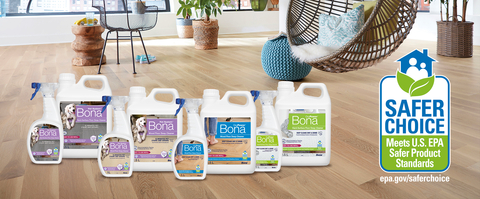 Bona Pet System™ and Bona OxyPower Products Receive Environmental Protection Agency Safer Choice Certification (Graphic: Business Wire)