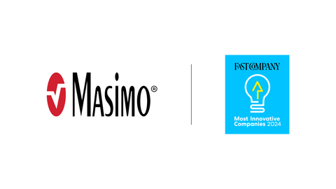 Masimo is one of Fast Company's Most Innovative Companies in North America for 2024. (Graphic: Business Wire)