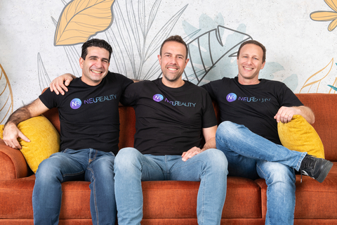 NeuReality co-founders (left to right) Yossi Kasus, Moshe Tanach, Tzvika Shmueli (Photo: Business Wire)