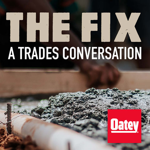 More than two years since the launch of its industry-leading podcast “The Fix,” Oatey Co. is continuing to advance the conversation around the skilled trades through an exciting line-up of podcast guests in 2024. “The Fix,” which aims to shed light on the significance of the skilled trades, elevates the voices of many thought leaders and influential organizations that share a commitment to educating, inspiring and empowering the next generation of trade professionals. (Photo: Oatey)