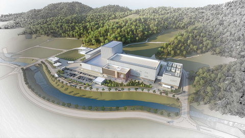 Rendering of MilliporeSigma's new Bioprocessing Production Center in Daejeon, South Korea (Photo: Business Wire)