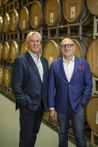 Rodney Strong Wine Estates President Carmen Castaldi and Senior Vice President of Sales & Marketing, Anthony ‘AC’ Capobianco (Photo: Business Wire)