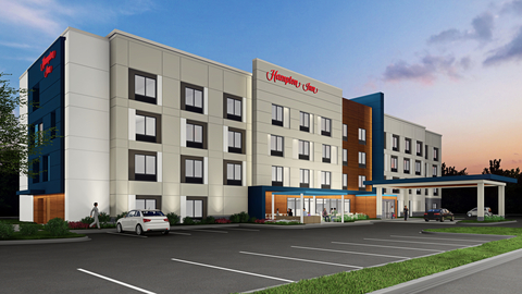Hampton by Hilton's new North American prototype is poised to set new benchmarks in hospitality design and efficiency, embodying Hampton’s commitment to continuous evolution, growth, and service excellence. (Photo: Hilton)