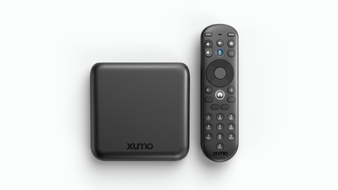 Xumo Stream Box with voice remote. (Photo: Business Wire)