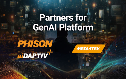 Phison and MediaTek partner for GenAI platform. (Graphic: Phison)