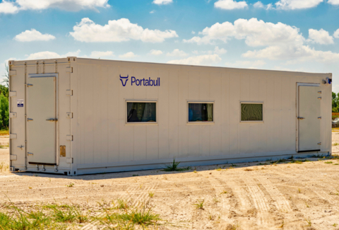 Portabull Cool-Down Room for Hot Environment Workers (Photo: Business Wire)