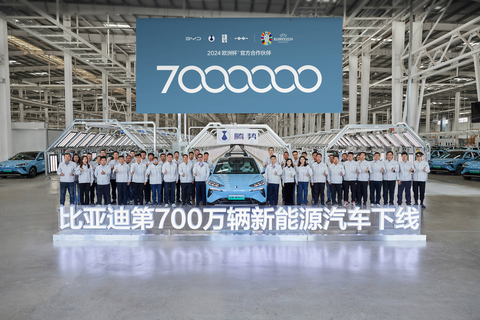 BYD rolled off its 7 millionth NEV (Photo: Business Wire)