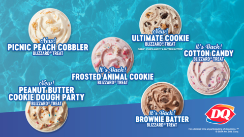 original Dairy Queen announces inaugural opening of the DQ® FREEZER, Summer Blizzard Menu Flavors & BOGO deal beginning April 1. (Photo: Business Wire)