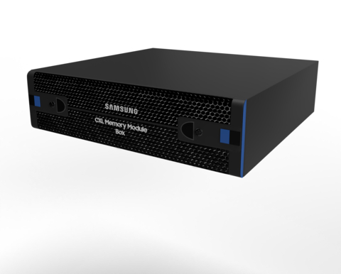 Samsung introduced its CXL Memory Module - Box (CMM-B) at Memcon 2024. (Photo: Business Wire)