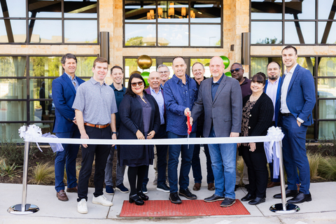Officials from the Housing Authority of the City of Austin, St. Andrew’s Episcopal School, Amegy Bank, Coats Rose and The NRP Group gathered to cut the ribbon on The Markson, a 330-unit, mixed-income development in Austin, Texas.