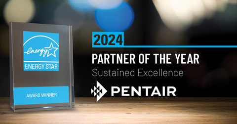 Pentair has been named an ENERGY STAR Partner of the Year for twelve consecutive years. (Graphic: Business Wire)