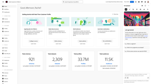 Adobe Accelerates Data-Driven Personalization at Scale with Adobe  Experience Platform Innovations -March 26, 2024 at 12:03 pm EDT