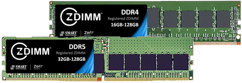 SMART Modulars Zefr ZDIMM ultra-high reliability memory modules are ideally suited for data centers, hyperscalers, high performance computing (HPC) platforms and other environments that run large memory applications. (Photo: Business Wire)