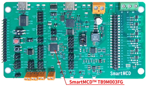 Toshiba: Reference Design "Motor Driving Circuit for Automotive Body Electronics Using SmartMCD™" with TB9M003FG (Graphic: Business Wire)