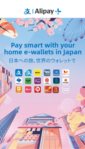 Pay smart with your home e-wallets in Japan (Photo: Business Wire)