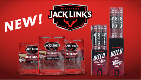 Jack Link’s® Unveils a Sweet Collaboration with Dr Pepper® That Brings Two Classic Tastes Together (Graphic: Business Wire)