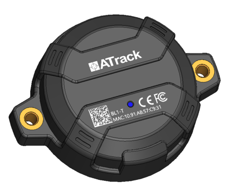 ATrack BL1-T Temperature Sensor *BLE v5.0 *Tag ID, Door detect *Temperature (Internal) (Photo: Business Wire)