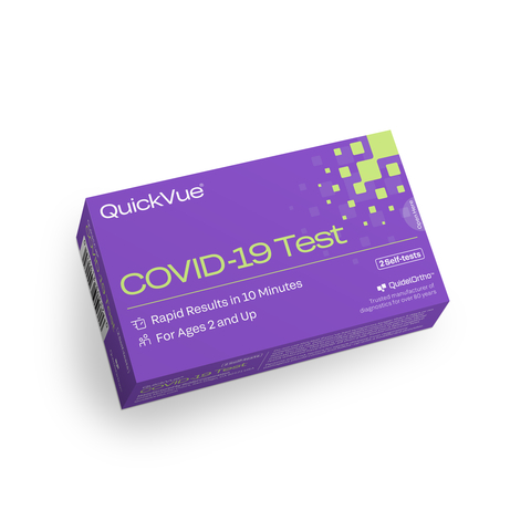 QuidelOrtho QuickVue COVID-19 Test (Photo: Business Wire)