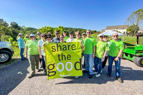 Every year, Regions associates volunteer as a team to support the company’s mission to make life better. (Photo: Business Wire)