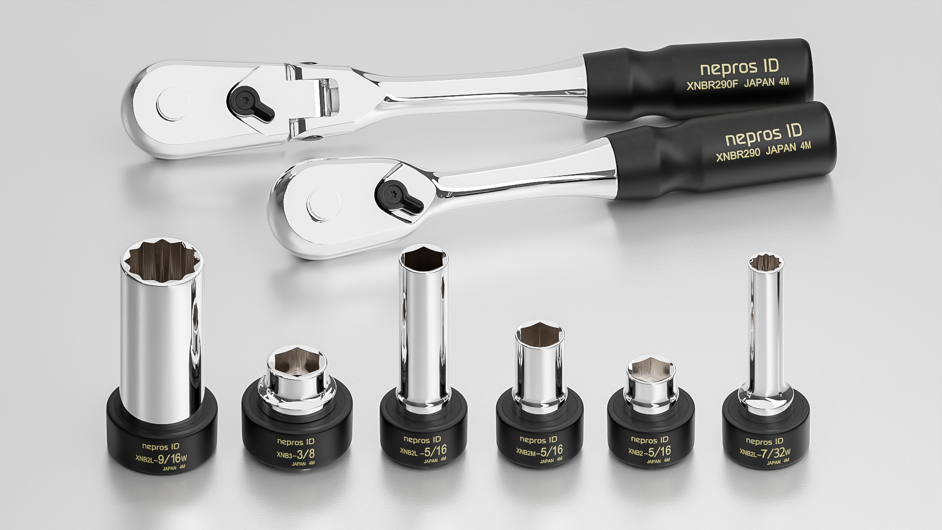 ネプロス KTC セミディープソケット 3 8 工具 DIY用品 ソケットレンチ 公式通販