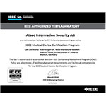 IEEE certificate