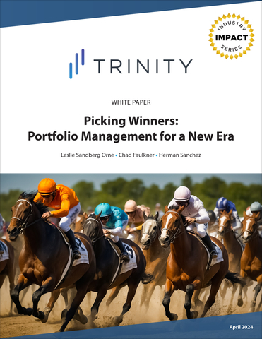 Picking Winners: Portfolio Management for a New Era is a new white paper from Trinity Life Sciences. Photo credit: Trinity Life Sciences. (Photo: Business Wire)
