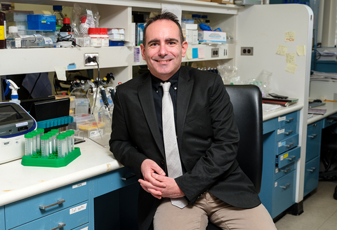 Dr. Lionel Blanc will lead the new NIH-funded red cell disorders research (Credit: Feinstein Institutes)