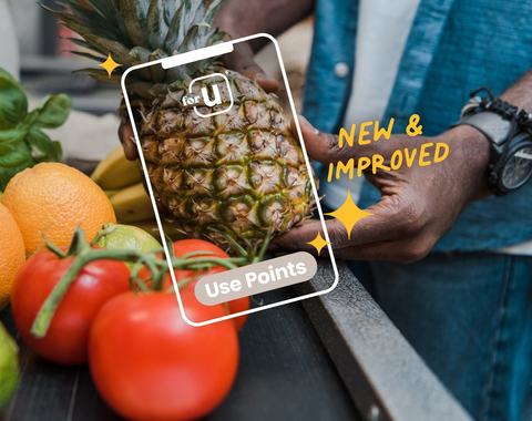 Albertsons Companies' award-winning for U™ loyalty program is better than ever with a single points-based system, double the time to earn points and a new automatic cash off option for more convenient savings, among other benefits. Image Courtesy: Albertsons Companies
