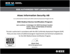 IEEE certificate (Graphic: Business Wire)