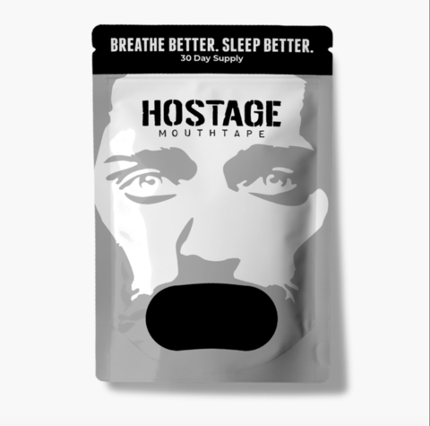 Hostage Tape mouth tape is the "Official Sleep Aid of the UFC". (Photo: Business Wire)