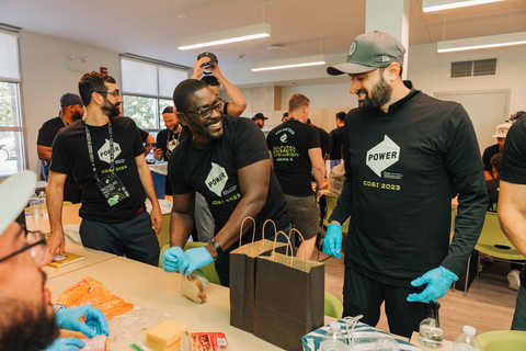 Service projects are one small, but impactful opportunity POWER employees can get involved with to create positive change in their communities and fuel purpose in their professional career. (Photo: Business Wire)