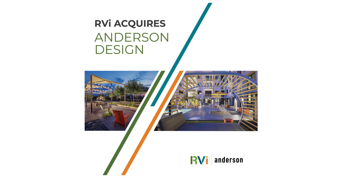 RVi Planning + Landscape Architecture Acquires Anderson Design 