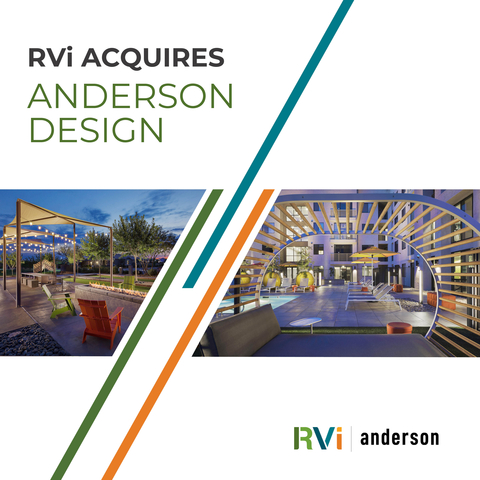 RVi Planning + Landscape Architecture has acquired Anderson Design to add strength and experience to its team and services in Arizona and Texas. (Graphic: Business Wire)