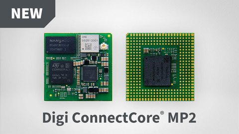 Digi International to unveil the new Digi ConnectCore MP25 System-on-Module for next-gen computer vision applications at Embedded World 2024. Versatile, wireless and secure system-on-module based on the STMicroelectronics STM32MP25 processor improves efficiency, reduces costs and enables edge processing for innovative new devices. (Graphic: Business Wire)