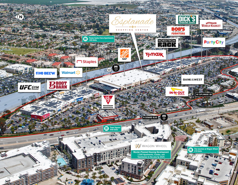 original Esplanade Shopping Center (Photo: Business Wire)