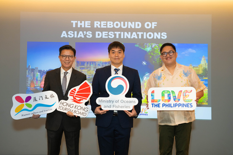 Four of Asia's most robust cruise destinations, Hong Kong, Korea, the Philippines, and Xiamen, invited cruise line executives and media for a luncheon themed "The Rebound of Asia's Destinations" on the opening day of Seatrade Cruise Global 2024. (Photo: Business Wire)