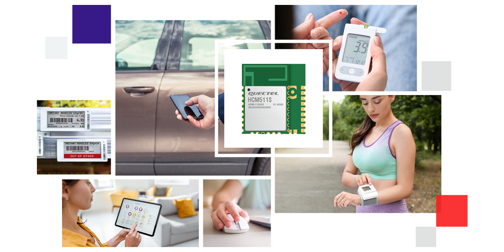 クエクテル、低エネルギー小型接続デバイス向けの高性能MCU Bluetoothモジュール「HCM511S」を発表