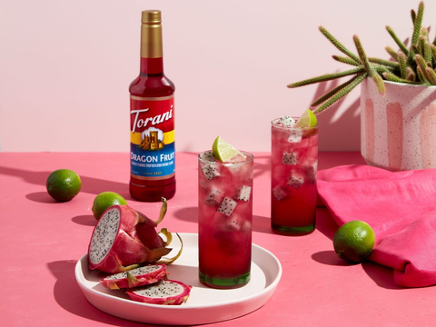Torani today announced the newest addition to its portfolio of more than 150 syrups and sauces: Torani Dragon Fruit Syrup. (Photo: Business Wire)