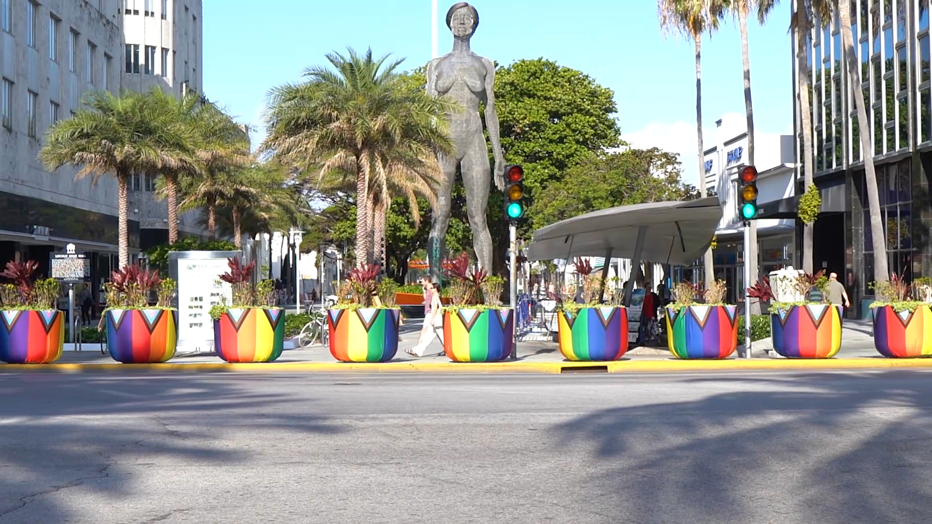 Lincoln Road's PRIDE247 public art installation