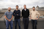 From left to right: Robin Brissaud, co-founder and CTO of Okko; Julien Chriqui, co-founder and CEO of Okko; Rodolphe Ardant, co-founder and CEO of Spendesk; Guilhem Bellion, co-founder and Principal Engineer at Spendesk. (Photo: Business Wire)