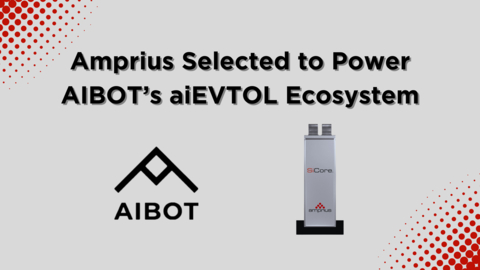 Amprius Selected to Power AIBOT's aiEVTOL Ecosystem (Graphic: Business Wire)