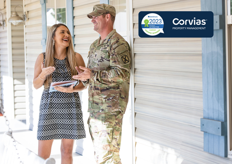 thumbnail Corvias Property Management emphasizes customer service and resident satisfaction throughout their entire military portfolio, which includes seven military installations in six states. (Photo: Business Wire)