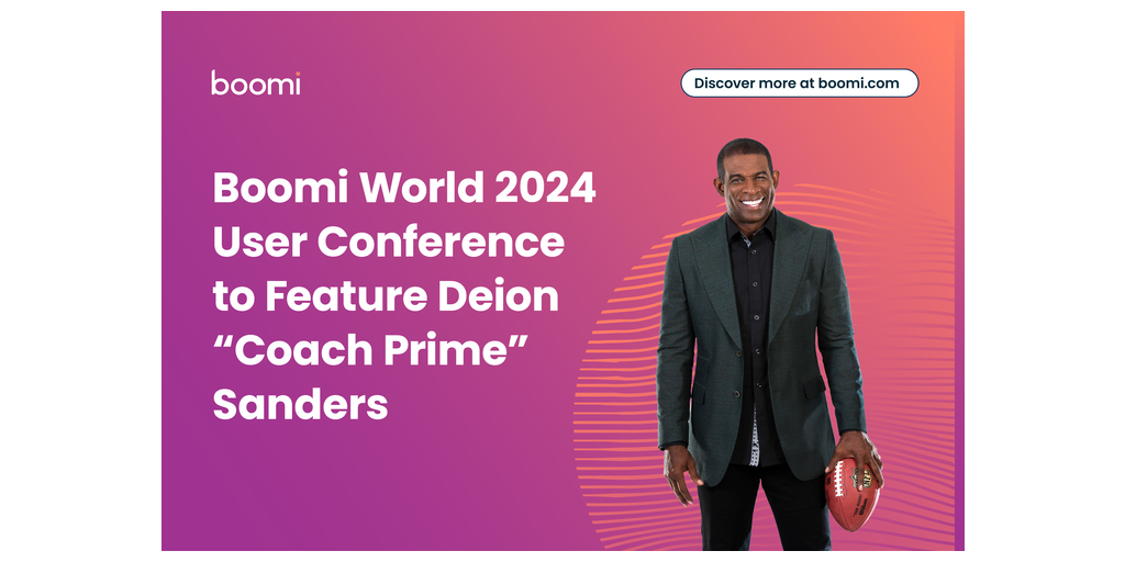 Boomi World 2024ユーザーカンファレンスにディオン「コーチ・プライム」サンダース氏が登場