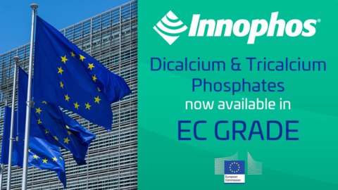 thumbnail Innophos Dicalcium and Tricalcium Phosphates now available in EC Grade (Graphic: Business Wire)